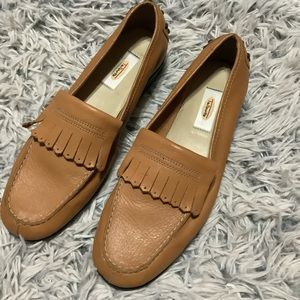 Talbots Tan Penny Loafer Size 8 📦U